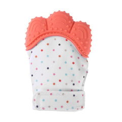 Beads Fruit Design Baby Teether Glove