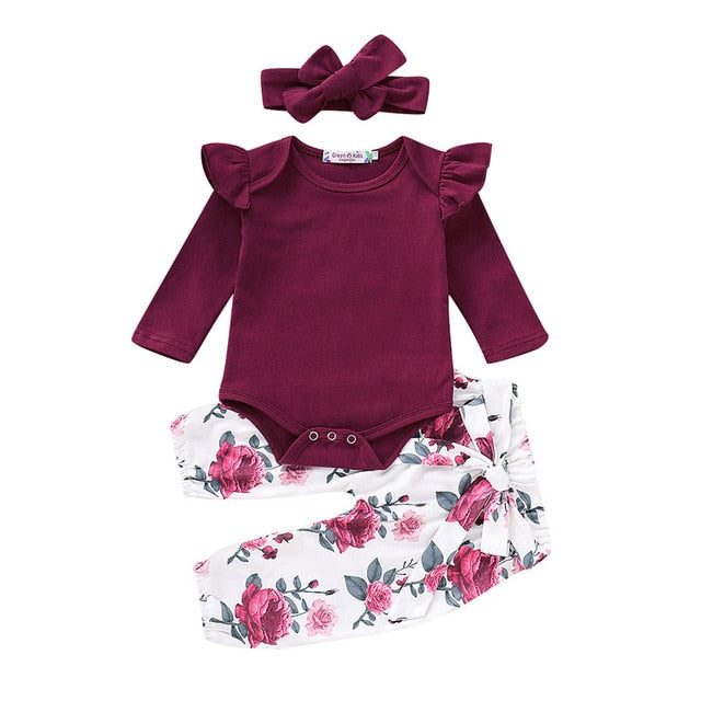 Flowering Baby Girl Clothes