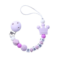 Crown Pacifier Chain