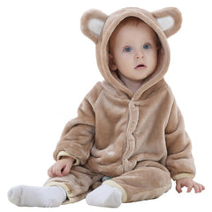 Cute Rabbit Ear Baby Jumpsuit