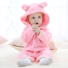 Cute Rabbit Ear Baby Jumpsuit