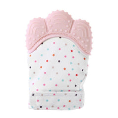 Chewable Baby Silicone Teether Glove