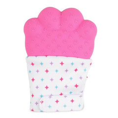 Chewable Baby Silicone Teether Glove