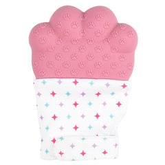 Chewable Baby Silicone Teether Glove