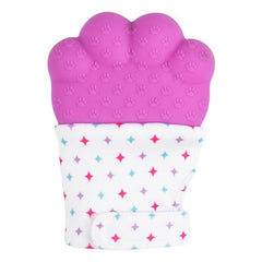 Chewable Baby Silicone Teether Glove